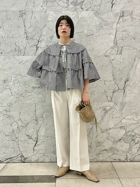 滝田さん(レディース・164cm)の春コーディネート