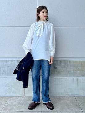 滝田さん(レディース・164cm)の秋コーディネート