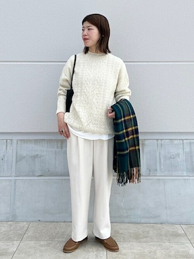 滝田さん（レディース・164cm）の秋コーディネート