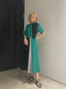 UNITED TOKYO ユナイテッドトウキョウ ダブルボタンシャツワンピース UNITED TOKYO（ユナイテッドトウキョウ）の「ダブルボタンシャツ