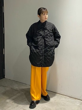 「#秋コーデ」｜「アイテム（ジャケット/アウター）」を使った、usaさん（レディース・158cm）の秋コーディネート
