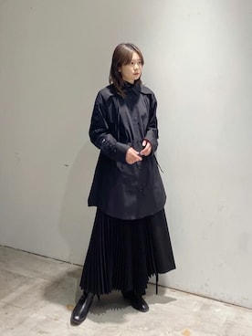 「#オトナカジュアル」｜「アイテム（その他シューズ）」を使った、usaさん（レディース・158cm）の冬コーディネート