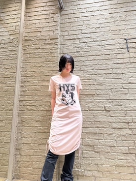 「ロック」｜YUIKAさん（レディース・159cm）の春コーディネート