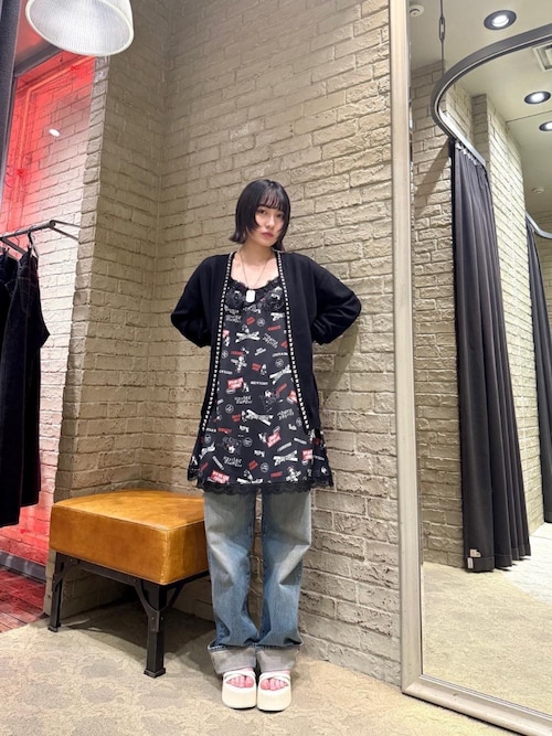 ROCK HAPPENING柄 ワンピース（ワンピース）｜HYSTERIC GLAMOUR
