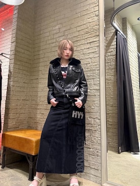 「アイテム（その他アウター）」を使った、YUIKAさん（レディース・159cm）の秋コーディネート