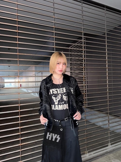 HYSTERIC GLAMOUR アウトドアベンチ ブラック HYSTERIC GLAMOUR アウトドアベンチ ブラック ヒステリック