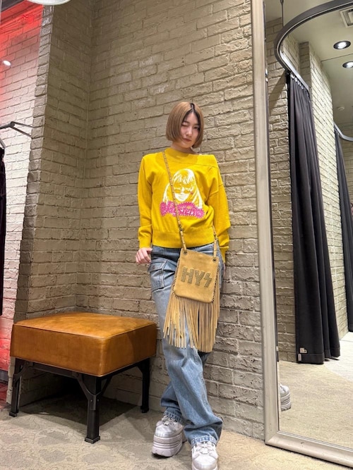 HYSTERIC SERVICEジャカード プルオーバー（ニット/セーター