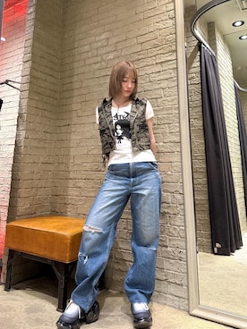 YUIKAさん（レディース・159cm）の春コーディネート