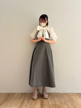 ひなのさん（レディース・159cm）の夏コーディネート