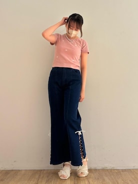 ひなのさん(レディース・159cm)の夏コーディネート