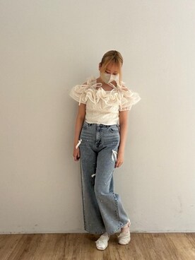 ひなのさん（レディース・159cm）の夏コーディネート