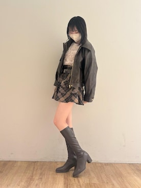 ひなのさん（レディース・159cm）の秋コーディネート