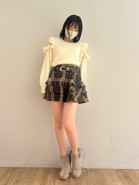 ひなのさん（レディース・159cm）の秋コーディネート