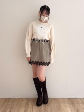 ひなのさん（レディース・159cm）の秋コーディネート