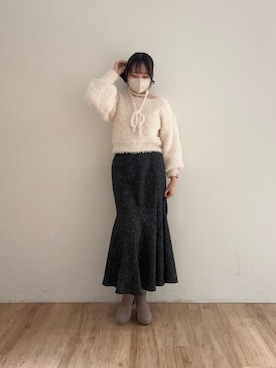 ひなのさん（レディース・159cm）の冬コーディネート