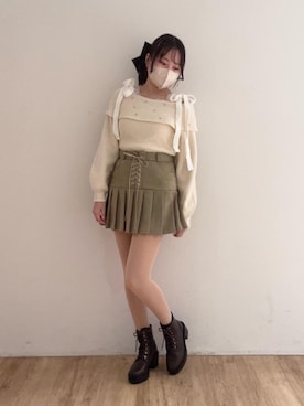 ひなのさん（レディース・159cm）の冬コーディネート