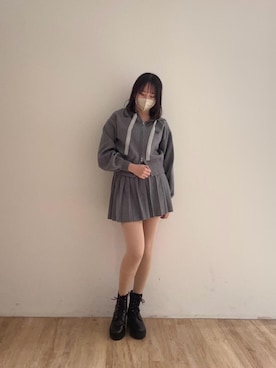 ひなのさん（レディース・159cm）の冬コーディネート