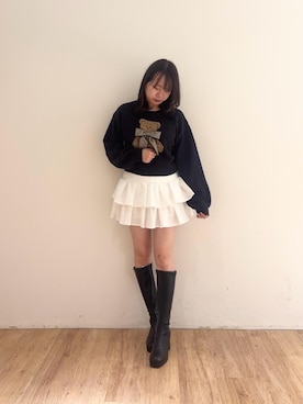 「イエベ春」｜ひなのさん（レディース・160cm）の秋コーディネート