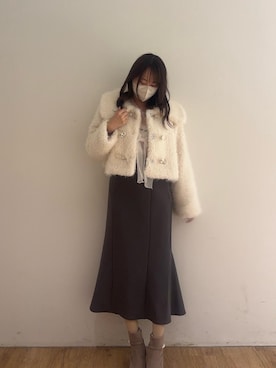 ひなのさん（レディース・160cm）の冬コーディネート