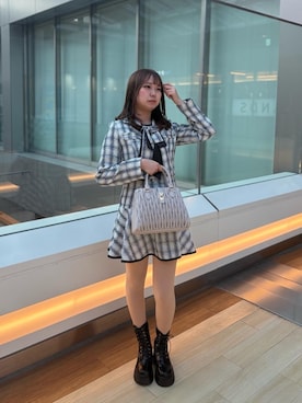 ひなのさん（レディース・160cm）の冬コーディネート