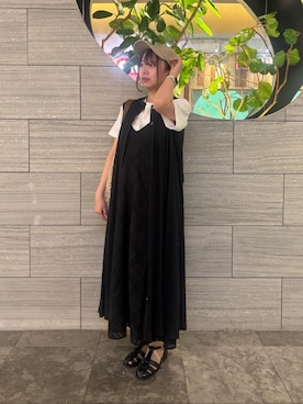 「le.coeur blanc（ルクールブラン）のアイテム」を使った、ひなのさん（レディース・160cm）の春コーディネート