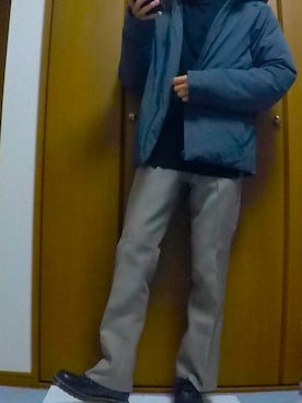 「KANGOL（カンゴール）のアイテム（レッグウェア）」を使った、まっちー☻さん（メンズ・168cm）の冬コーディネート