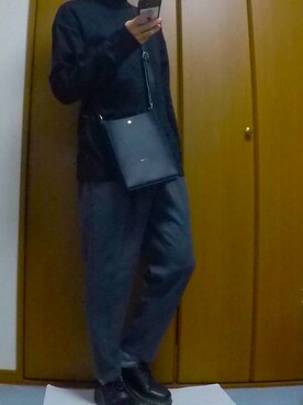 「HARUSAKU CC（ハルサクシーシー）のアイテム（ソックス/靴下）」を使った、まっちー☻さん（メンズ・168cm）の秋コーディネート