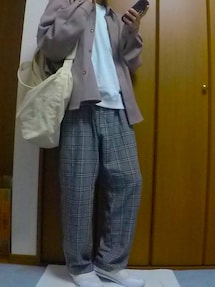 HARE（ハレ）の「ウーリーテックオーバーサイズシャツ(HARE)（シャツ