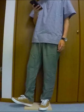 「部屋撮り」｜「アイテム（アクセサリー）」を使った、まっちー☻さん（メンズ・168cm）の夏コーディネート