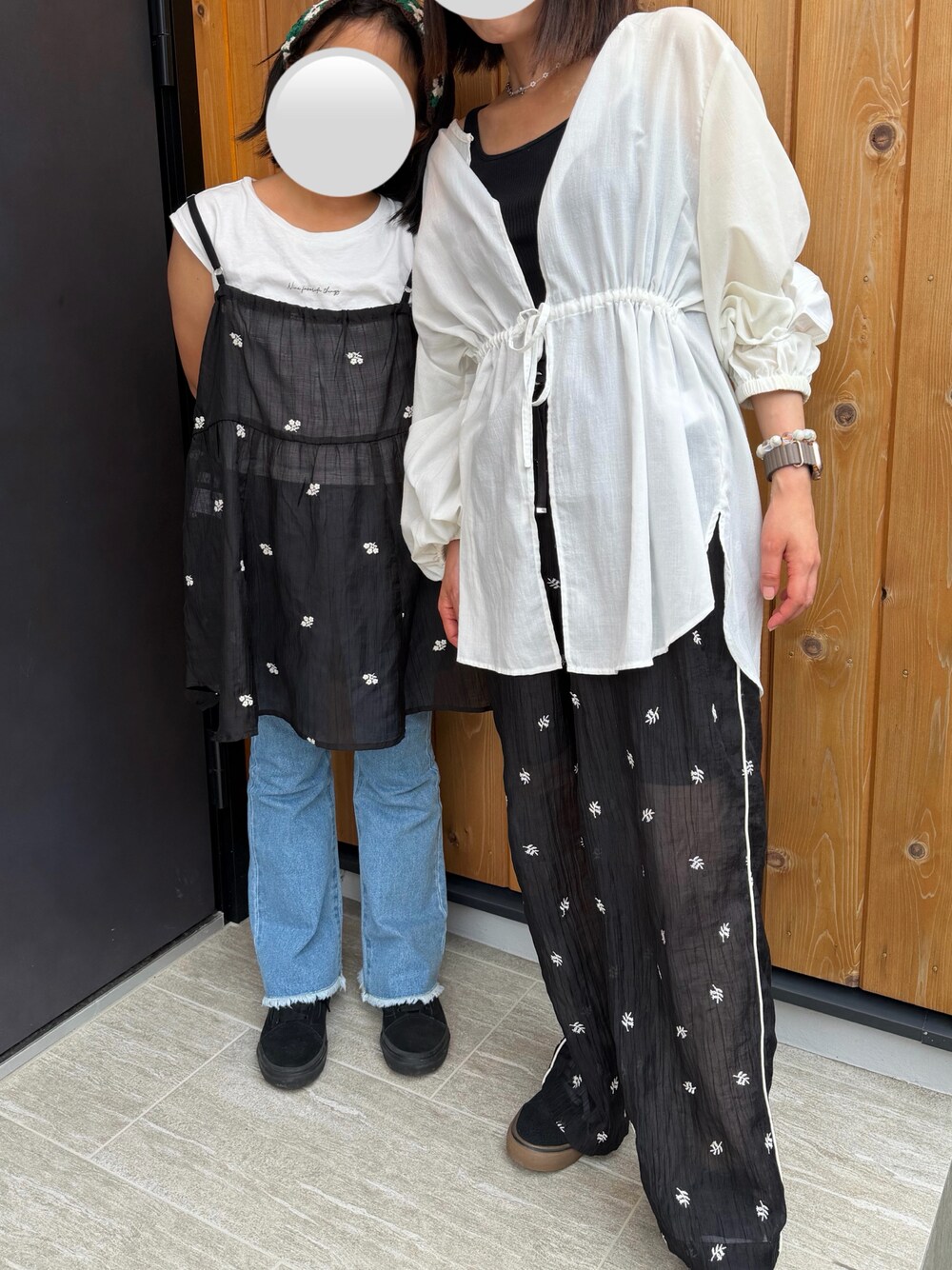 着回し5分袖ブラウス《2点セット》 243208を使った人気ファッション