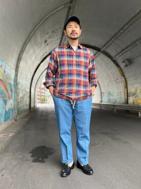 MASATOSHI KOMORIさん（メンズ・173cm）の秋コーディネート