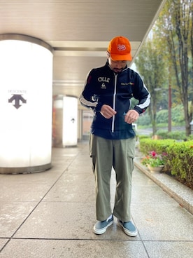 「le coq sportif」｜MASATOSHI KOMORIさん（メンズ・173cm）の秋コーディネート