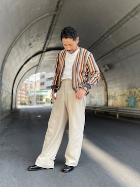 「CLASS（クラス）のアイテム」を使った、MASATOSHI KOMORIさん（メンズ・173cm）の秋コーディネート