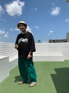 MASATOSHI KOMORIさん（メンズ・173cm）の夏コーディネート