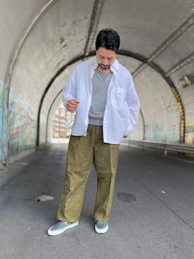 MASATOSHI KOMORIさん（メンズ・173cm）の秋コーディネート