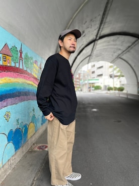 MASATOSHI KOMORIさん（メンズ・173cm）の秋コーディネート