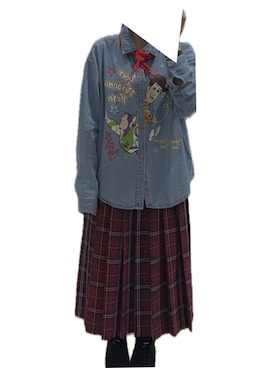 「Honeys（ハニーズ）のアイテム」を使った、黒毛ちゃんさん（レディース・155cm）の秋コーディネート