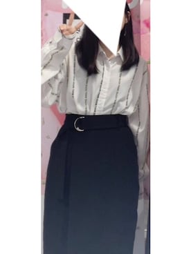 黒毛ちゃんさん（レディース・155cm）の春コーディネート