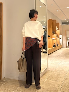 sayoさん（レディース・162cm・30代）の秋コーディネート