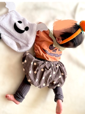 「Birthday（バースデイ）のアイテム」を使った、みんみんだはさん（キッズ・70cm）の春コーディネート