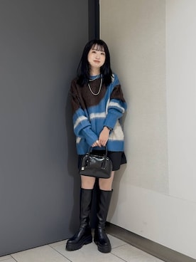 「アイテム（アクセサリー）」を使った、めめさん（レディース・151cm・30代）の秋コーディネート