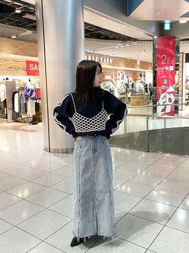 「アイテム（その他トップス）」を使った、めめさん（レディース・151cm・20代）の冬コーディネート