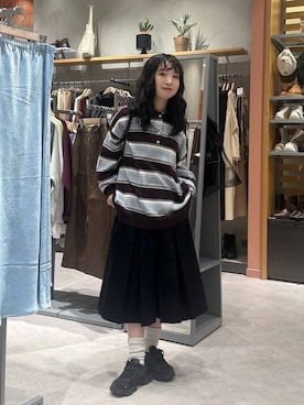 「アイテム（チノパンツ）」を使った、めめさん（レディース・151cm・30代）の秋コーディネート