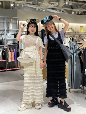 めめさん（レディース・151cm）の夏コーディネート