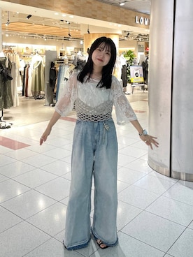 「アイテム（その他トップス）」を使った、めめさん（レディース・151cm・20代）の夏コーディネート