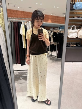 「アイテム（デジタル腕時計）」を使った、めめさん（レディース・151cm）の夏コーディネート