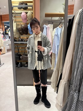 めめさん（レディース・151cm）の冬コーディネート