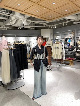 「アイテム（その他トップス）」を使った、めめさん（レディース・151cm・20代）の春コーディネート
