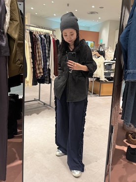 「アイテム（スウェットパンツ）」を使った、めめさん（レディース・151cm・30代）の秋コーディネート