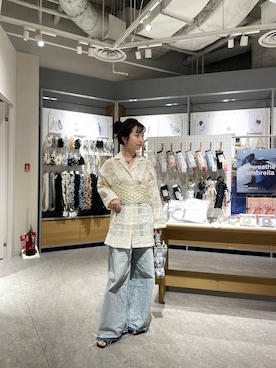 「アイテム（その他トップス）」を使った、めめさん（レディース・151cm・20代）の春コーディネート